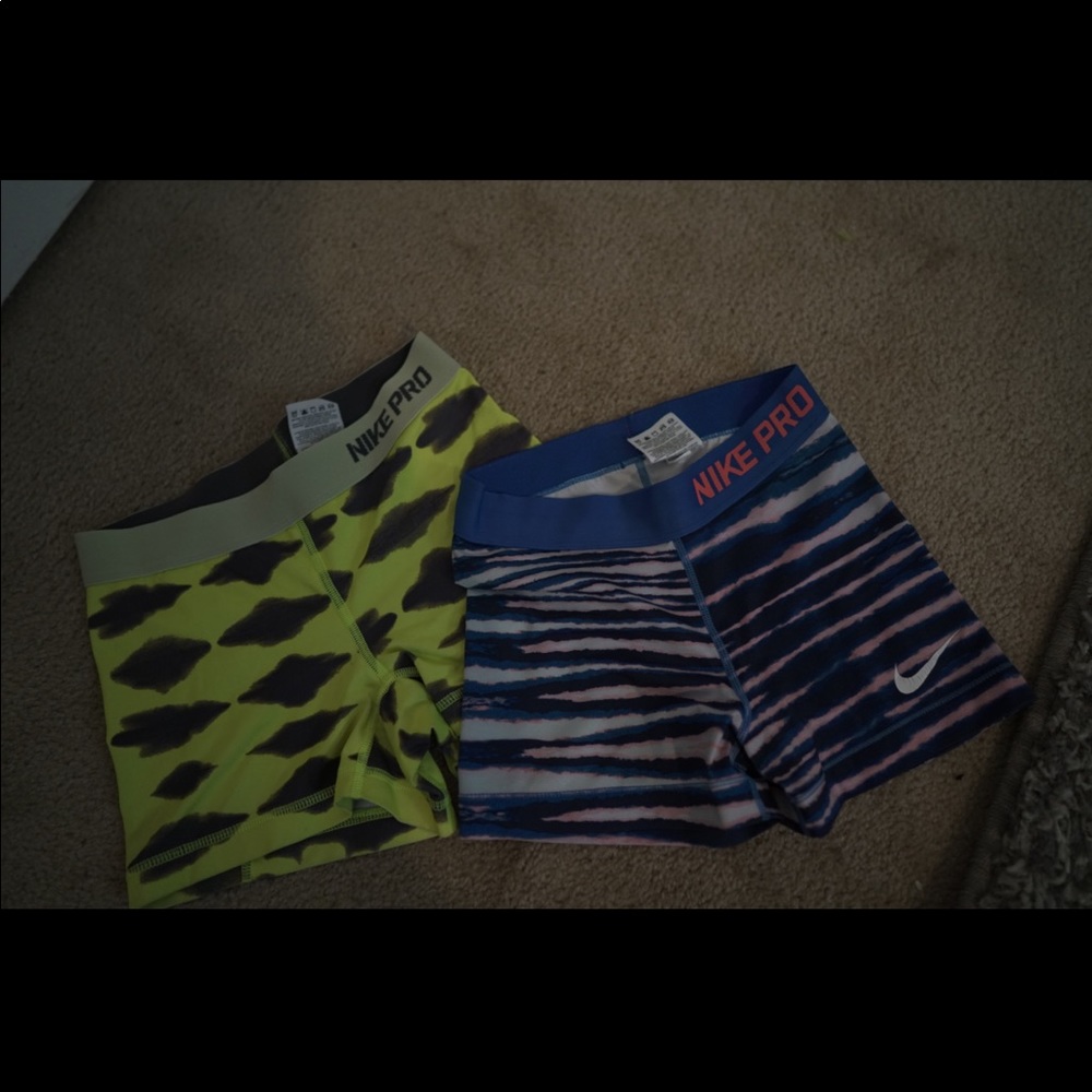 Nike pro shorts